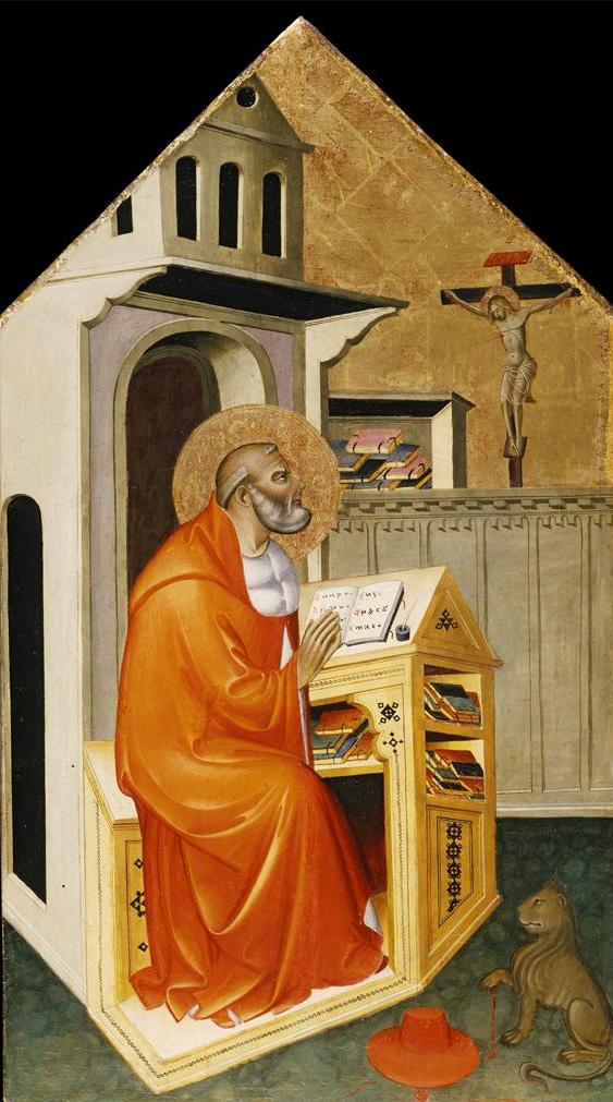 St. Jerome in His Study by Cecco di Pietro