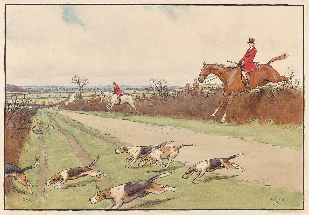 Full Cry by Cecil Aldin