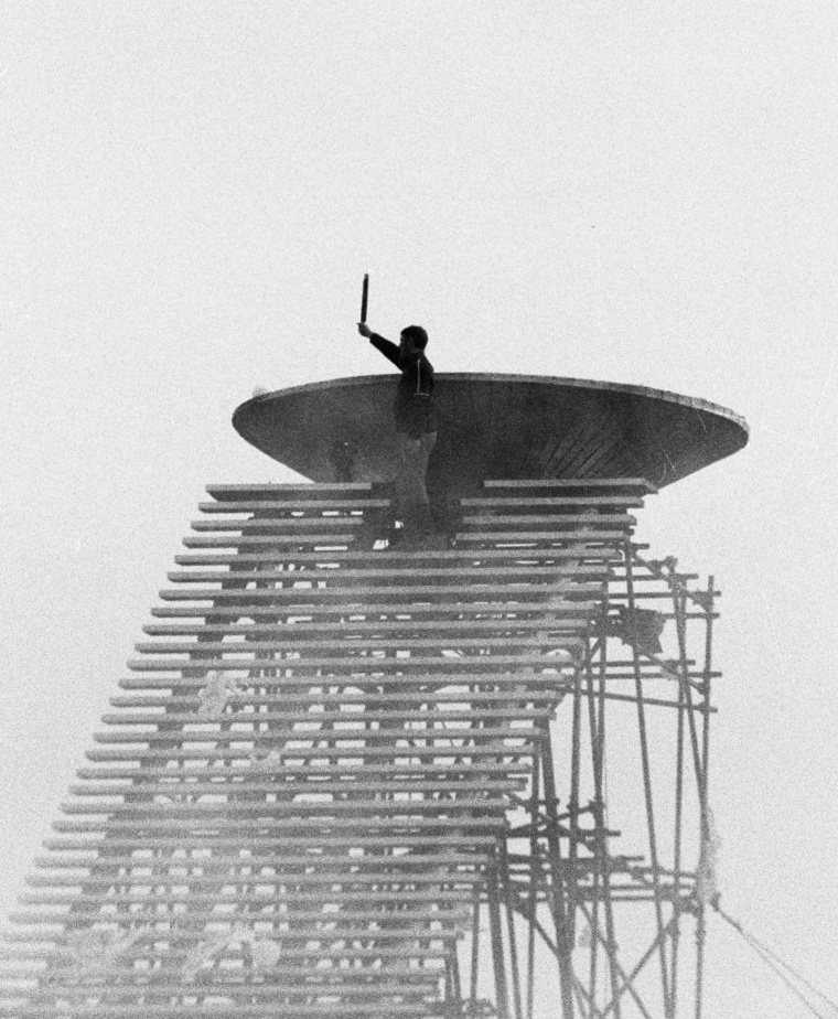 1968 Winter Olympics cauldron by César Baldaccini