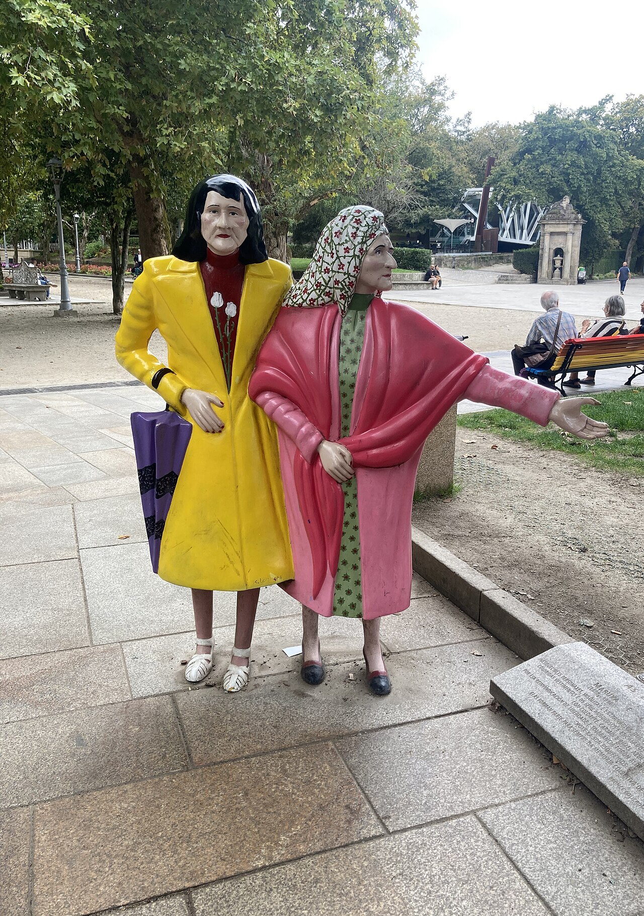 The Two Marys by César Lombera