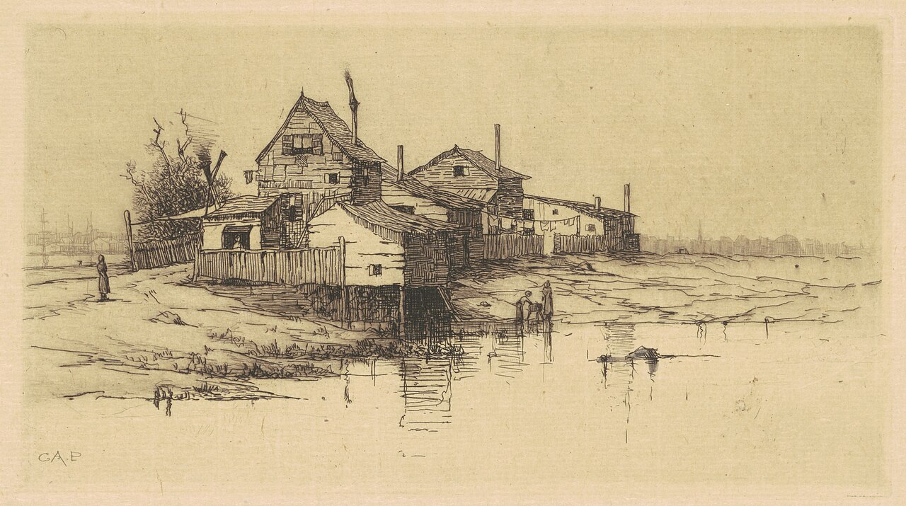 Shanties on the Harlem by Charles A. Platt