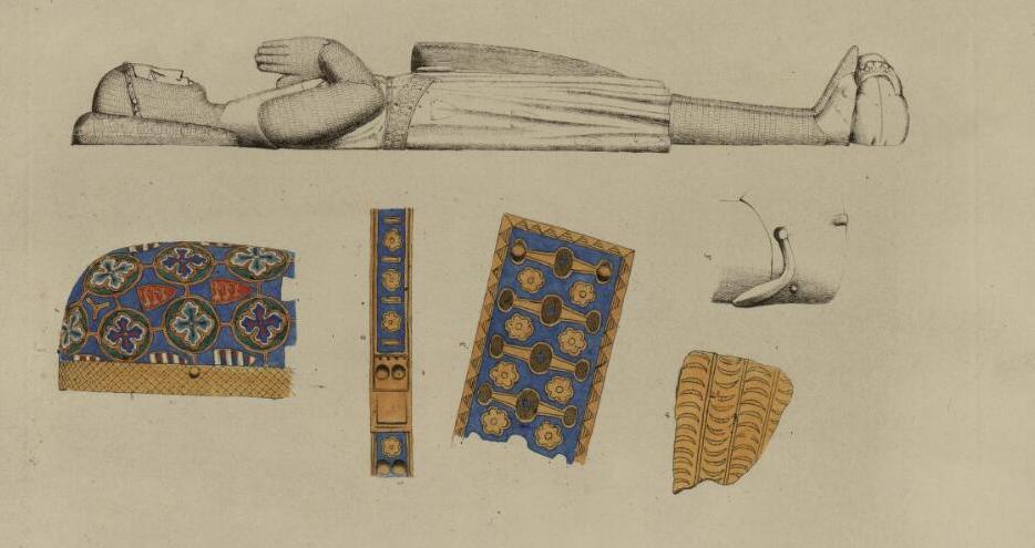 William de Valence, Earl of Pembroke by Charles Alfred Stothard