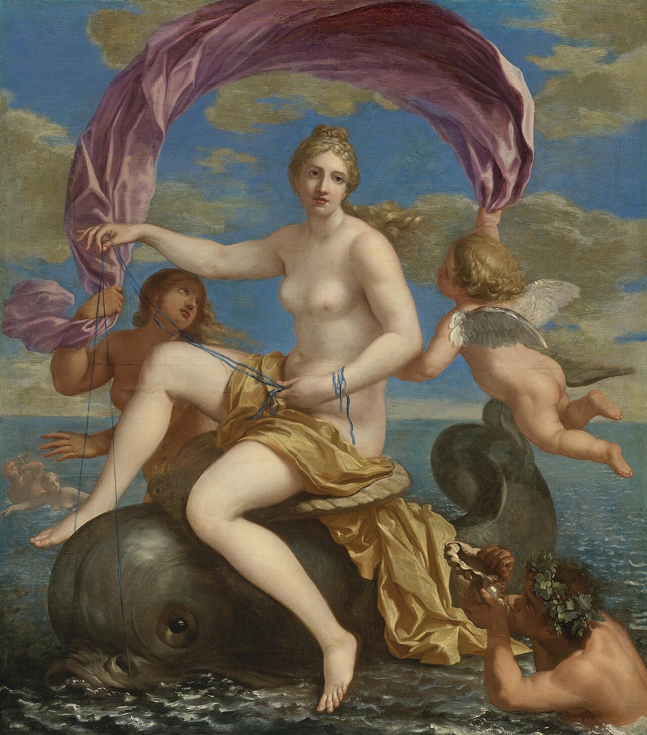 The Triumph of Galatea by Charles Alphonse du Fresnoy