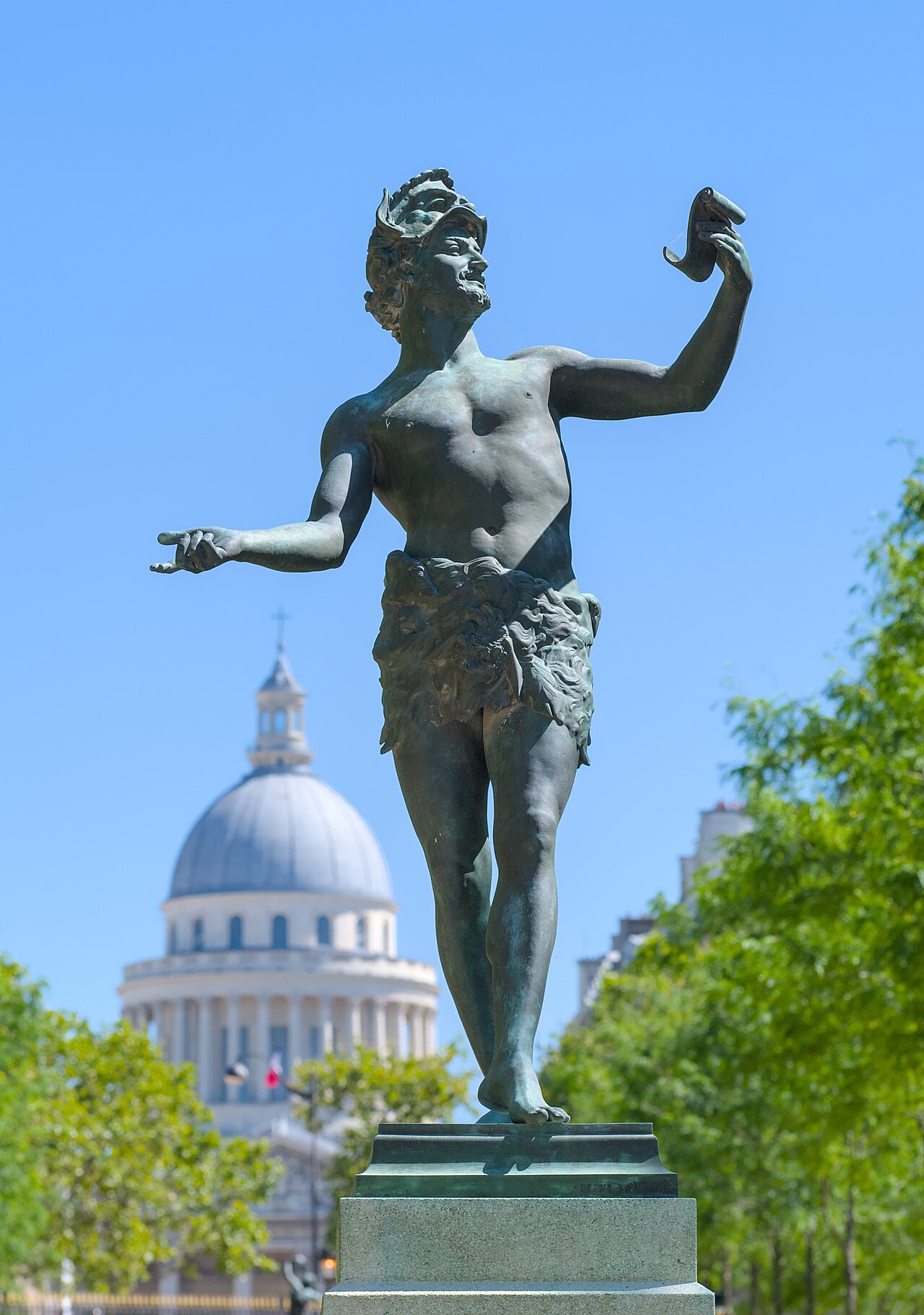 L'Acteur grec by Charles-Arthur Bourgeois
