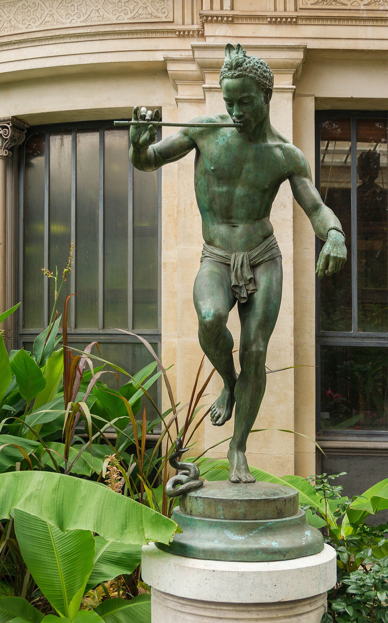 Le Charmeur de serpent by Charles-Arthur Bourgeois by Charles-Arthur Bourgeois