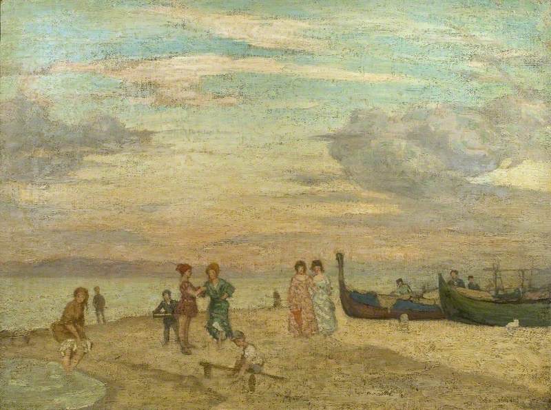 Palm Beach, near Venice, Italy by Charles Conder