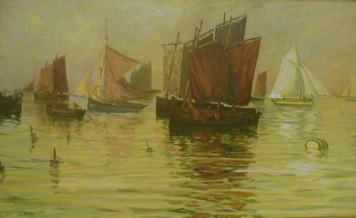 Sailors. by Charles Cottet