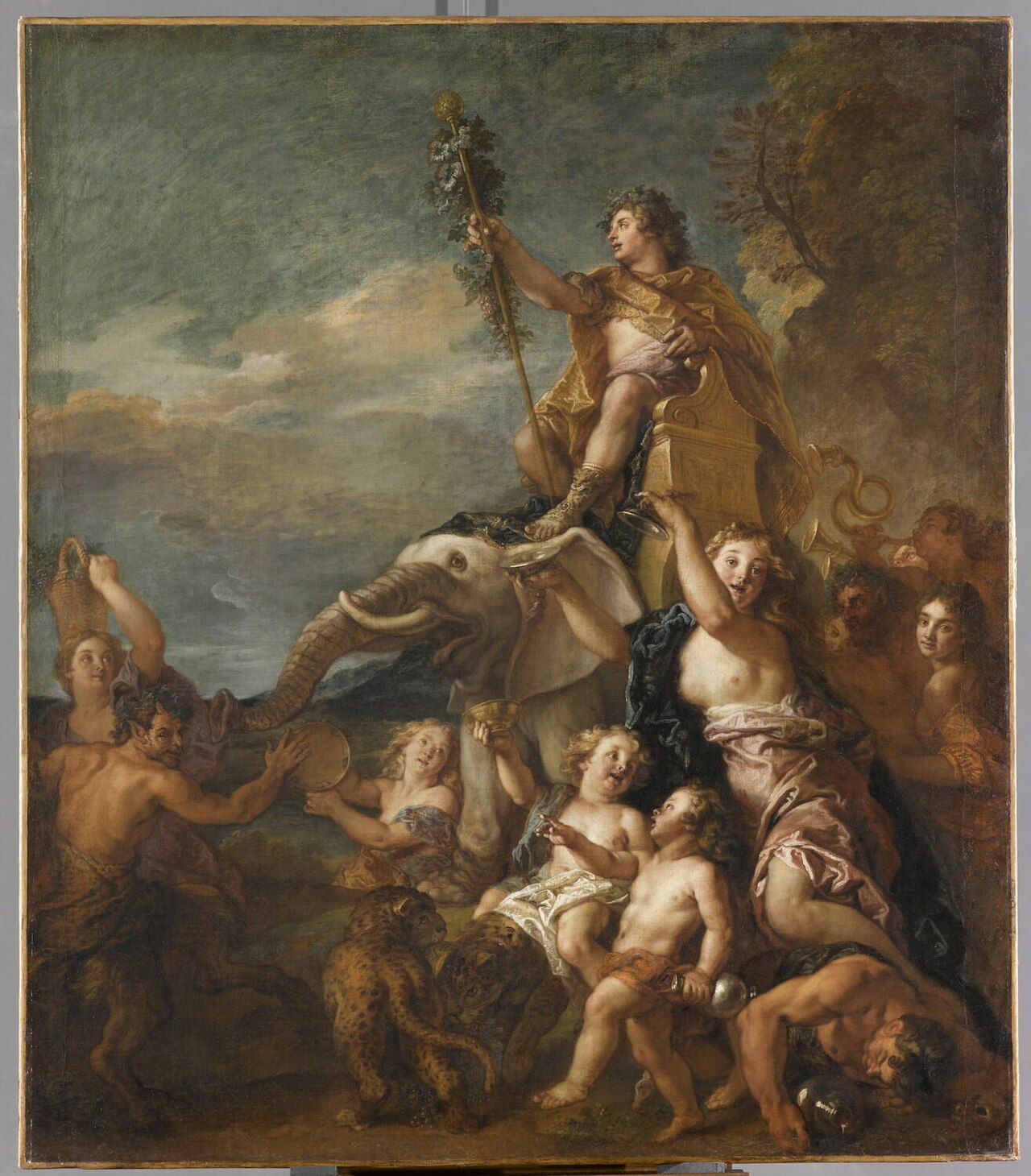 Le triomphe de Bacchus by Charles de La Fosse