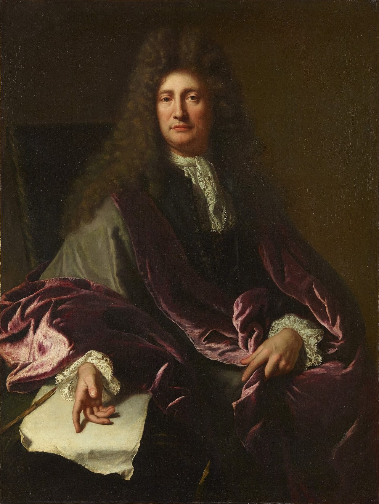 Portrait of Charles de La Fosse