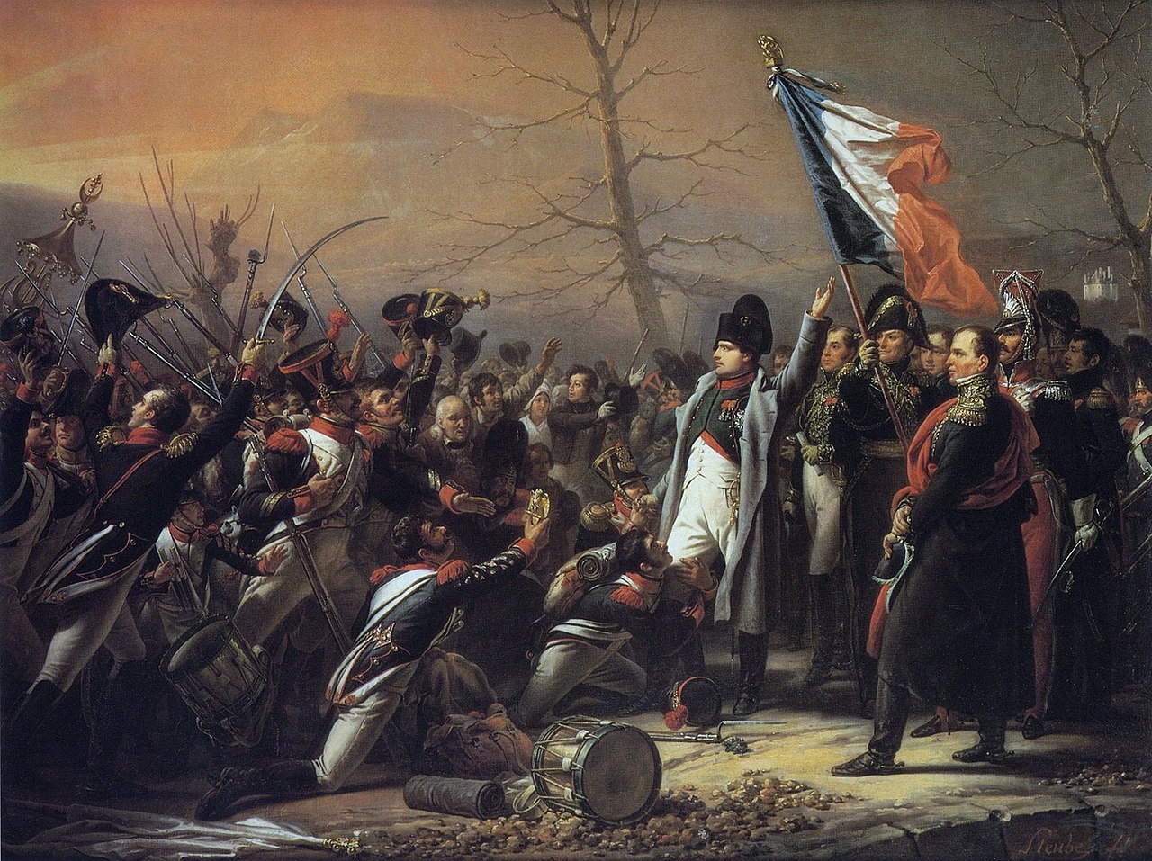 Napoleon's Return from Elba by Charles de Steuben
