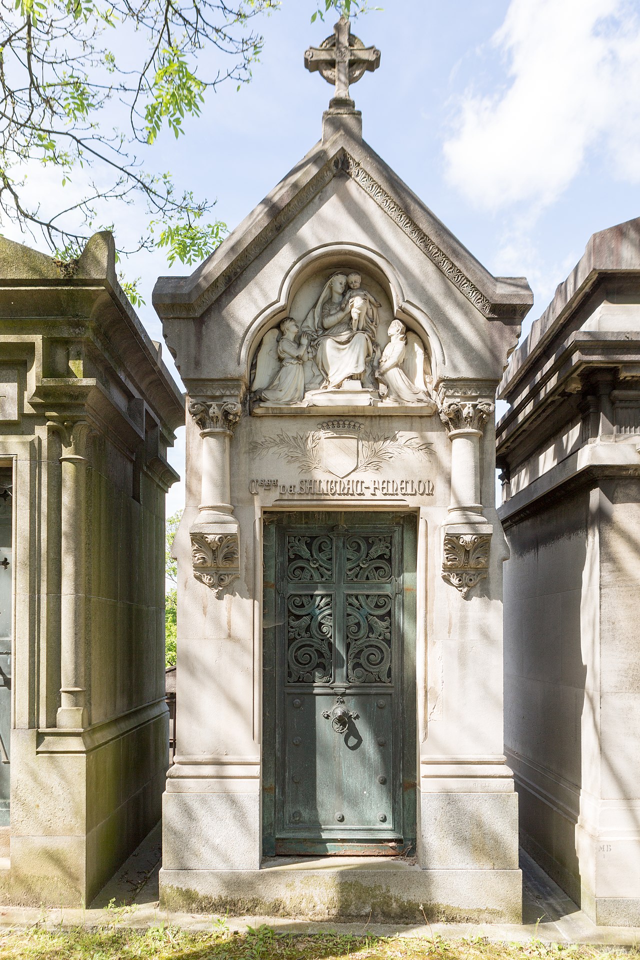 Grave of Salignac-Fénelon by Charles Degeorge