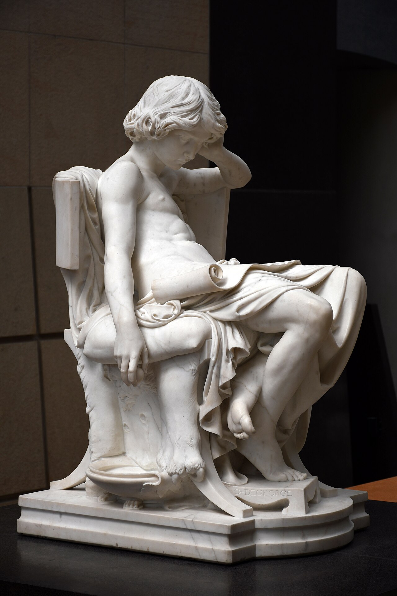 Jeunesse d'Aristote by Charles Degeorge