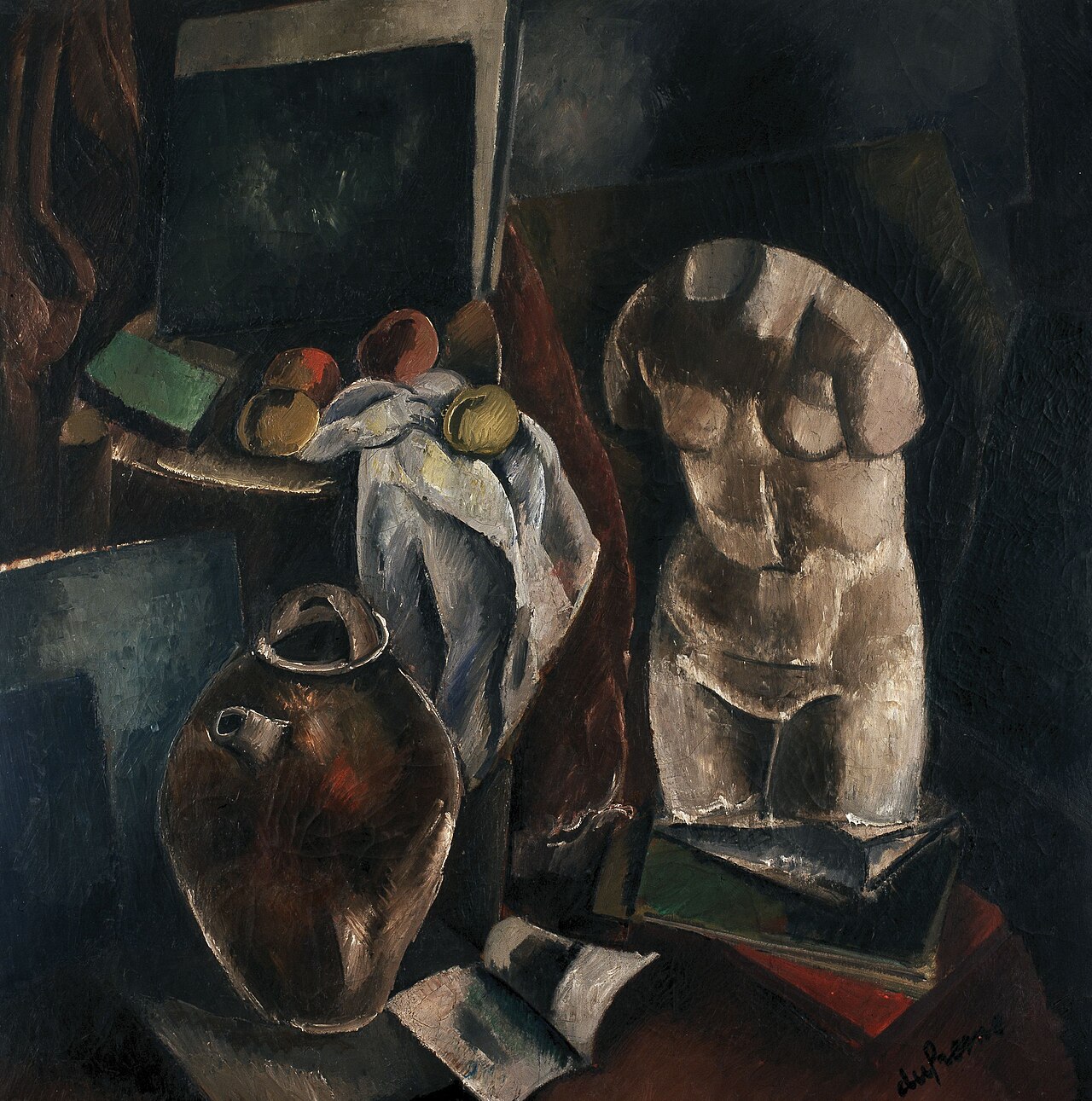 Still Life with Torso by Charles Dufresne