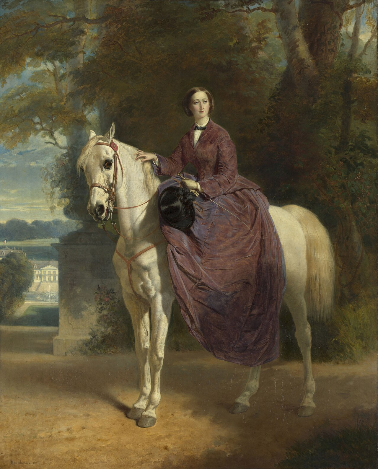 Eugénie, Empress of the French (1826-1920) by Charles-Édouard Boutibonne