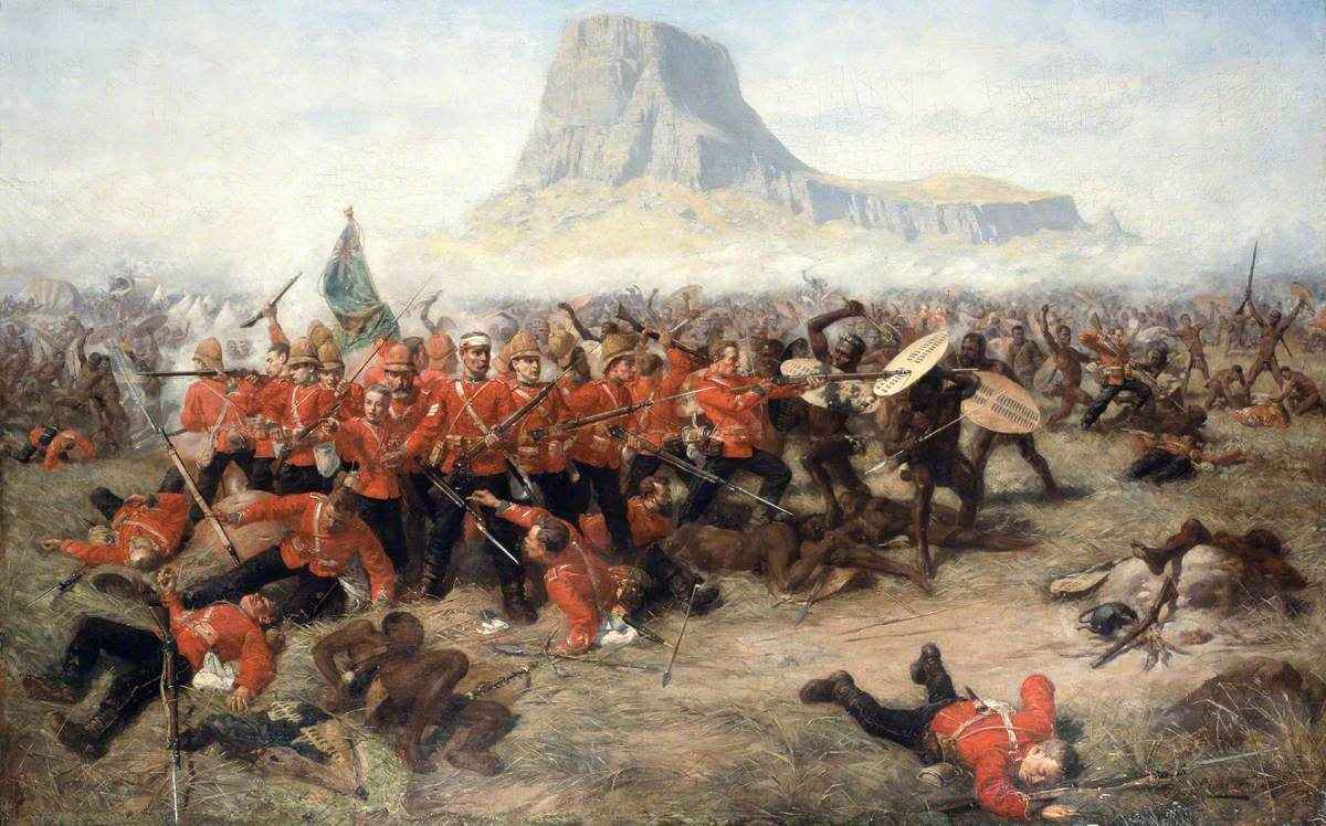 The Last Stand at Isandlwana by Charles Edwin Fripp