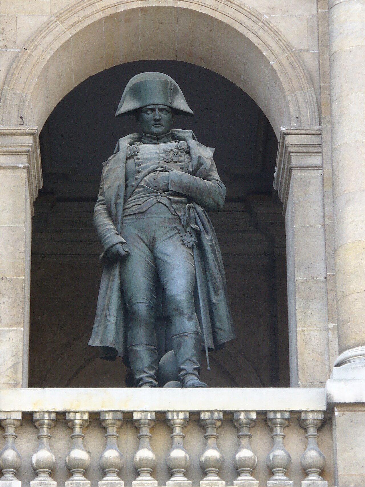 Statue Napoléon Ier petit caporal by Émile Seurre by Charles Émile Seurre