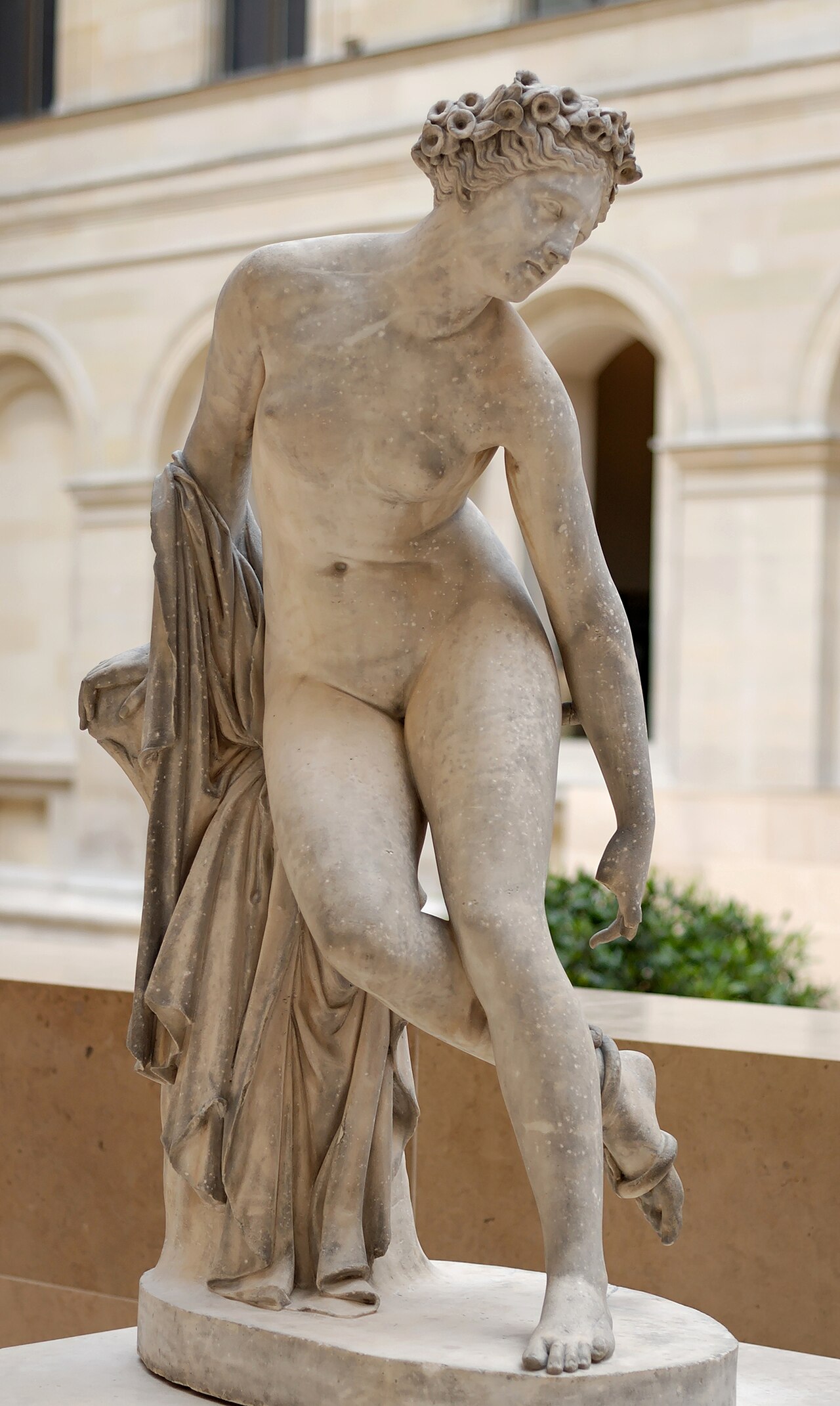 Dying Eurydice by Charles-François Lebœuf