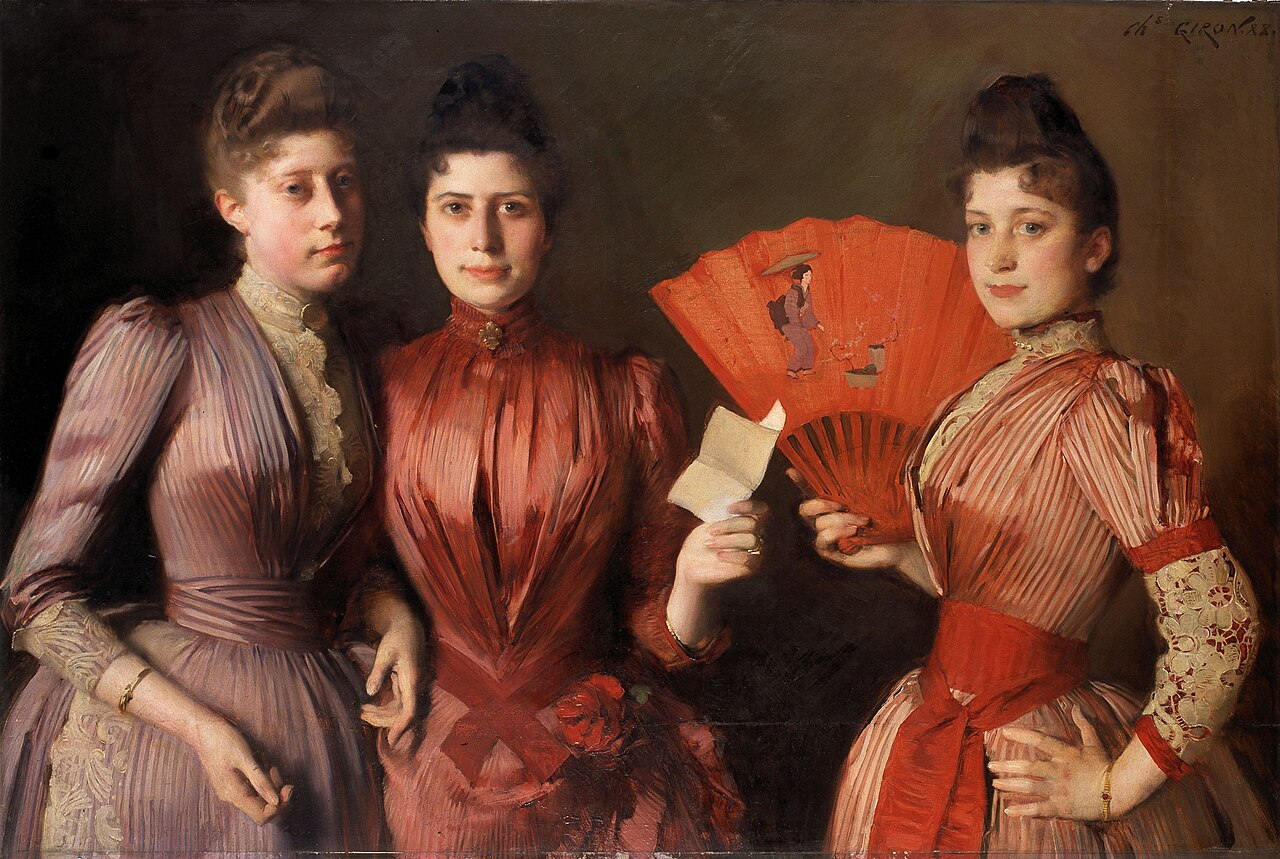 Portrait of Three Women by Charles Giron