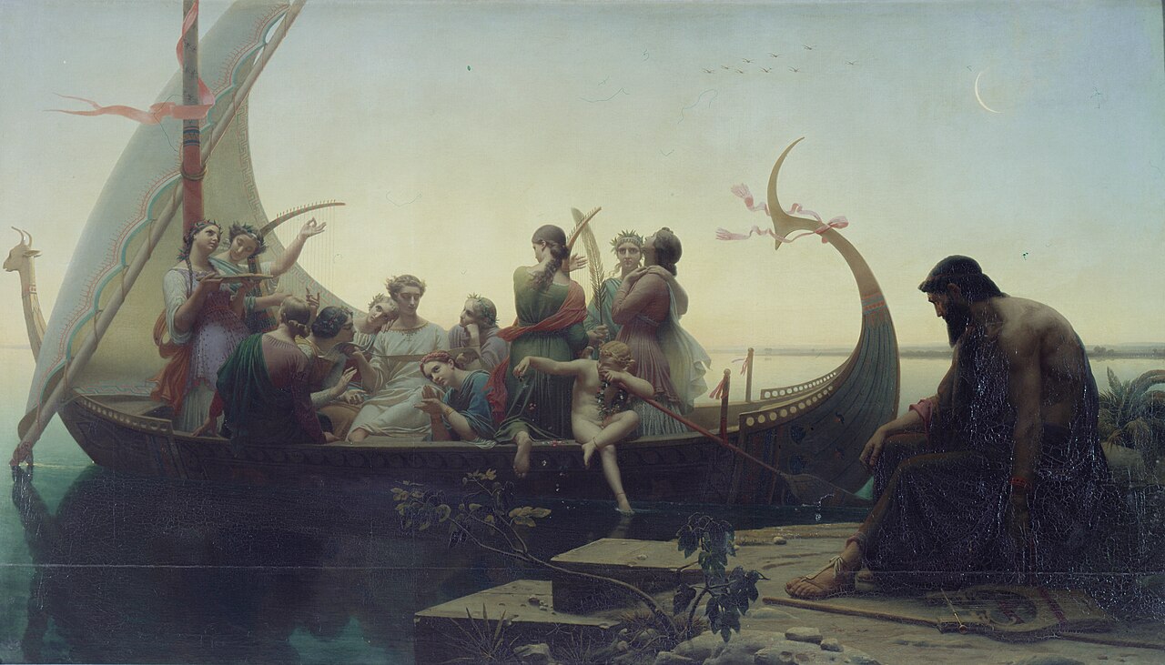 Le Soir Ou Les Illusions Perdues by Charles Gleyre
