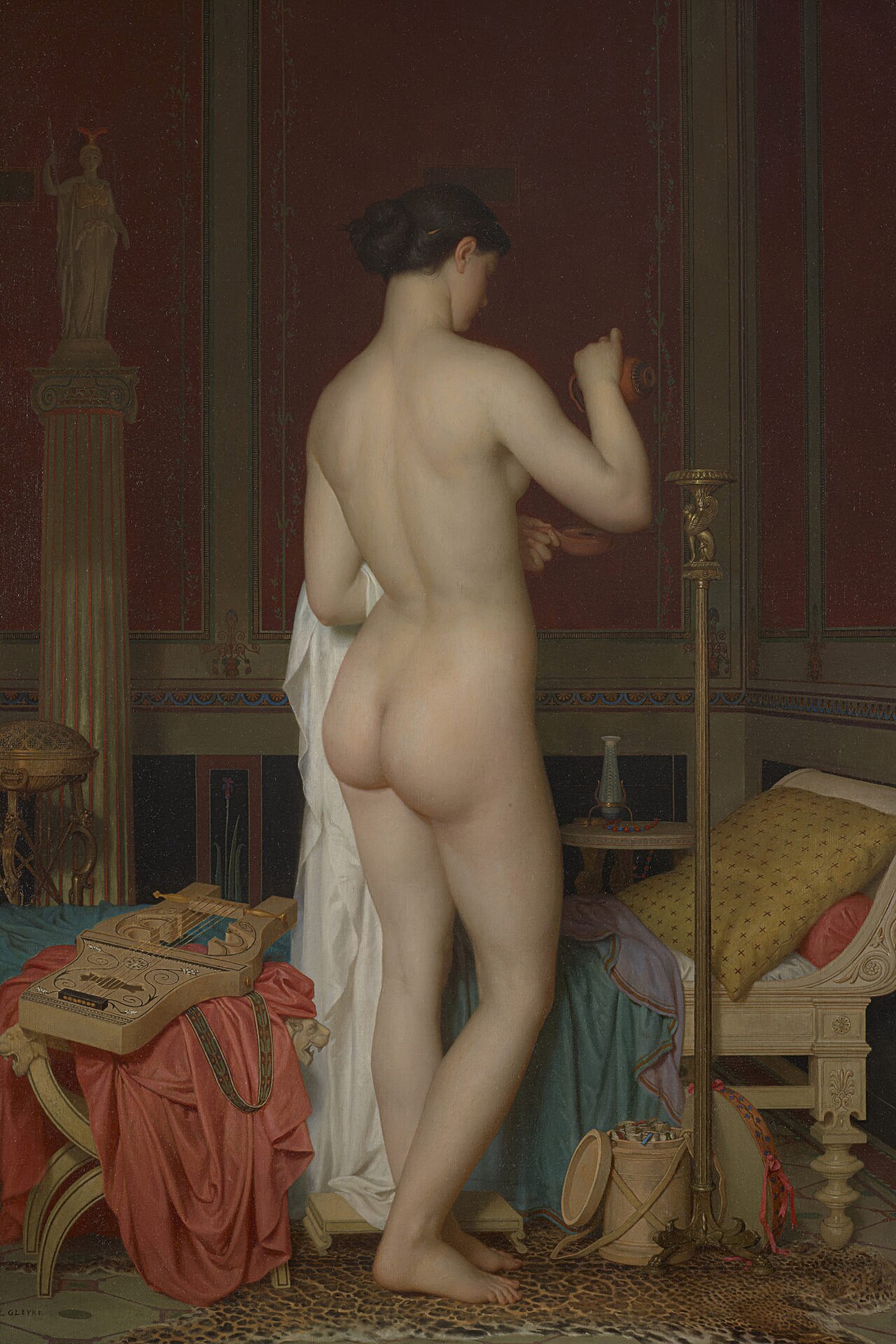 Sappho Going to Bed by Charles Gleyre