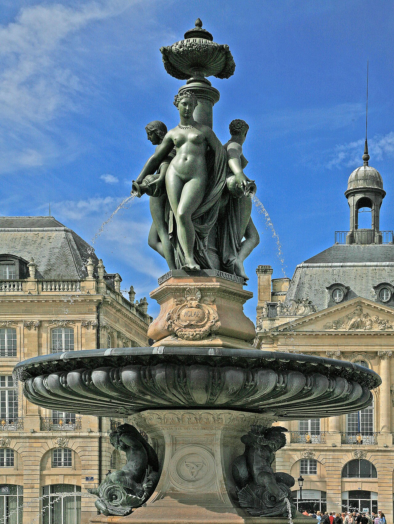 fontaine des Trois Grâces by Charles Gumery