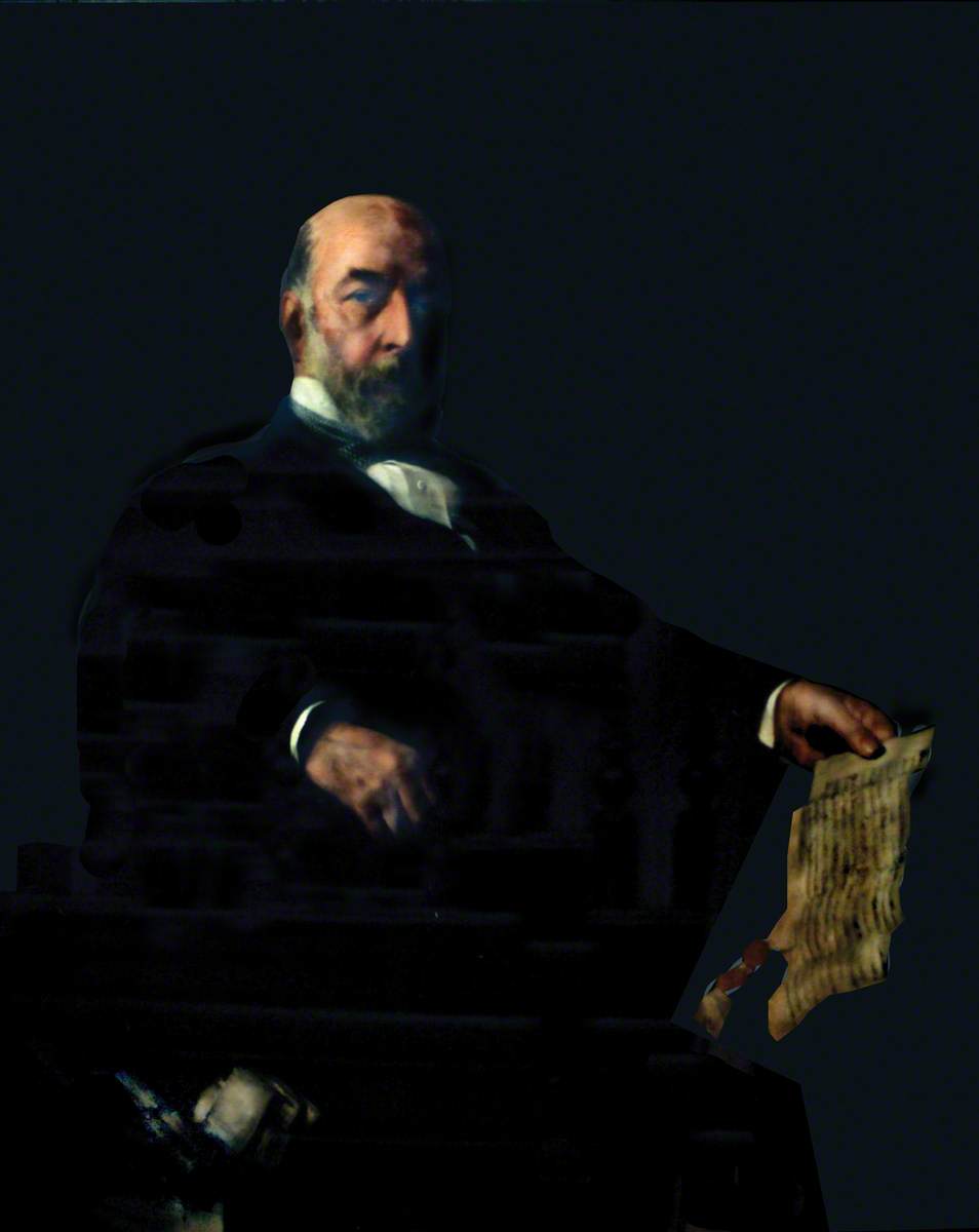 Robert Malcolm Kerr (1821–1902), Judge of the City of London Court by Charles H. M. Kerr