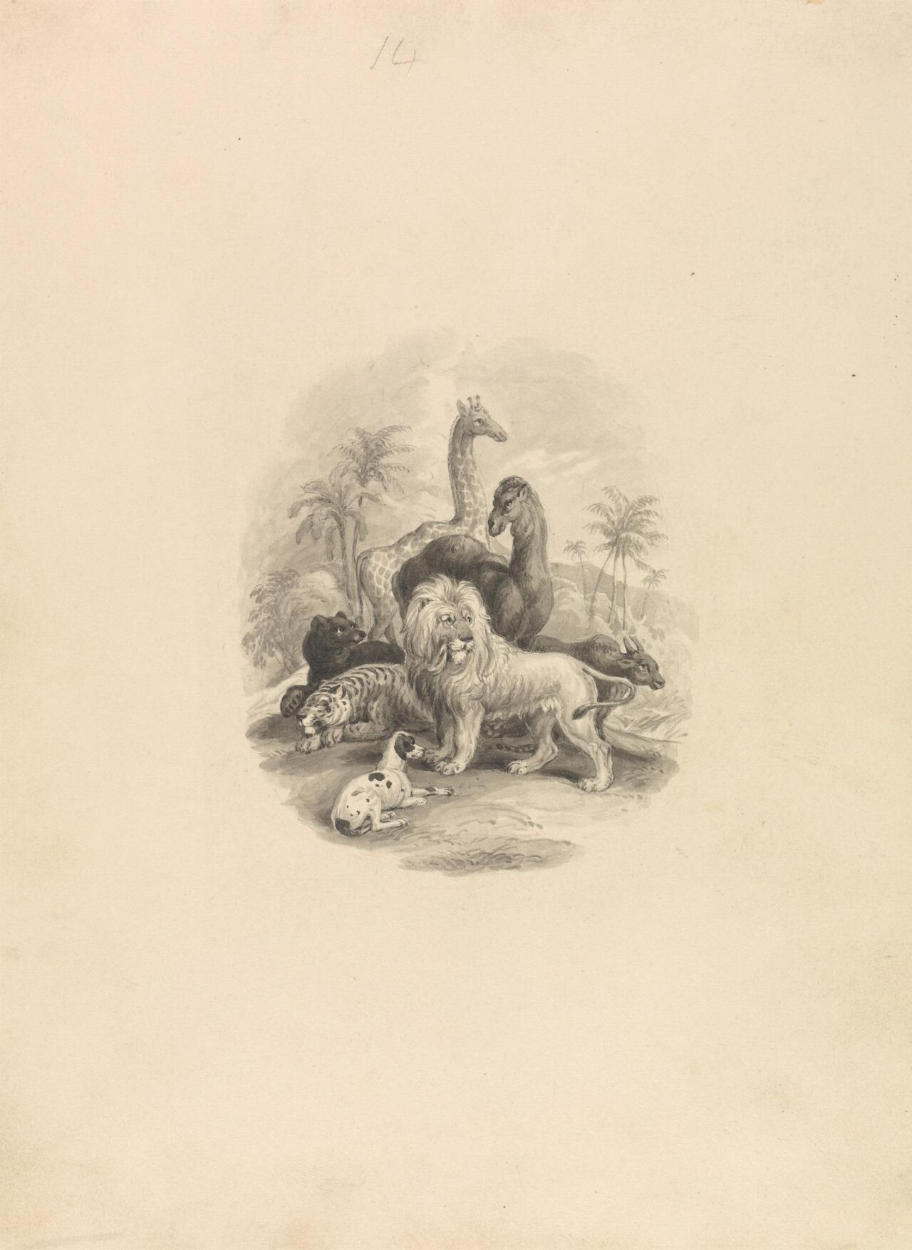 Title Page: The Naturalist Library: Mammalia. Introduction. Volume: 1:13 by Charles Hamilton Smith