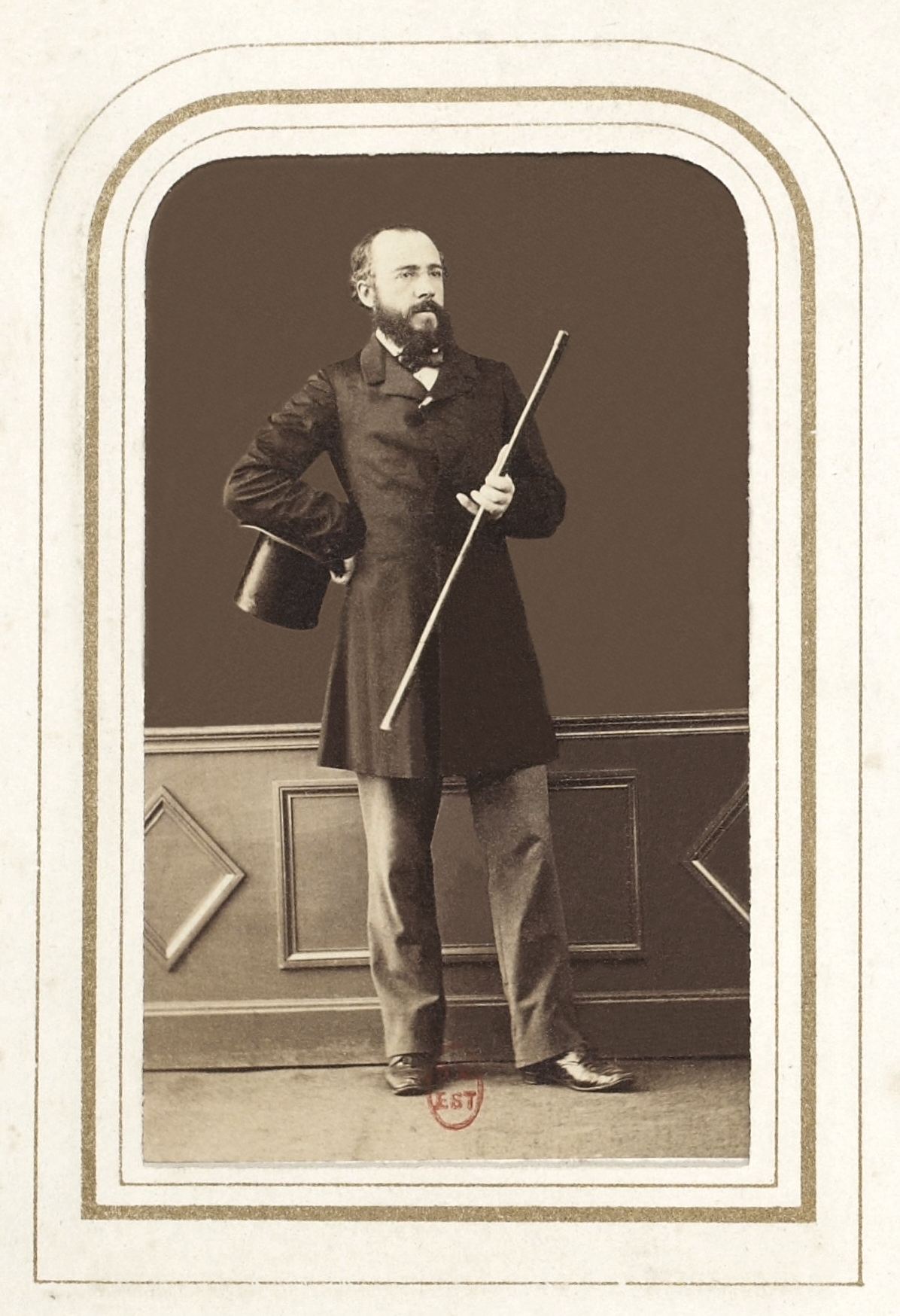 Portrait of Charles Henri Joseph Cordier