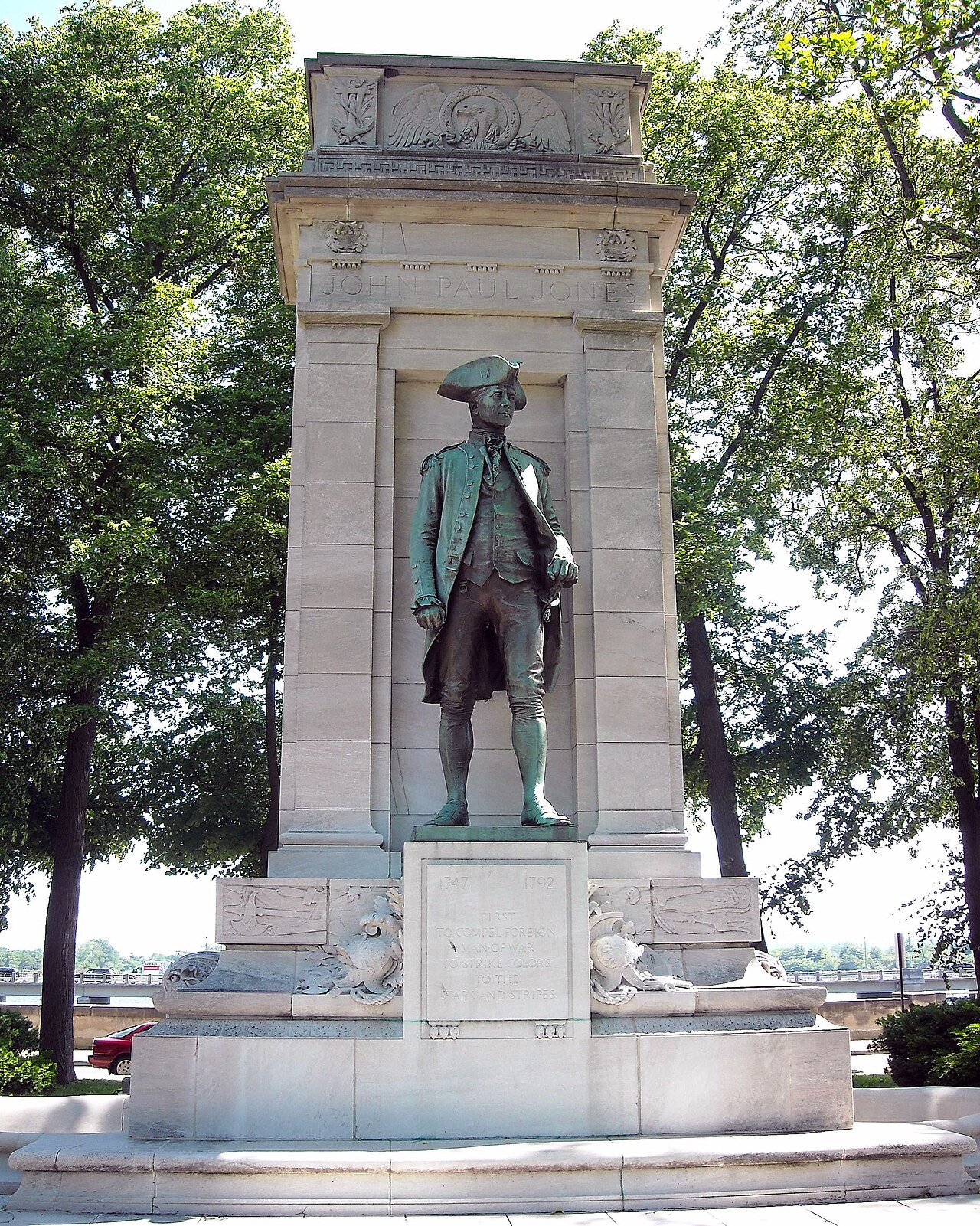 John Paul Jones Memorial by Charles Henry Niehaus