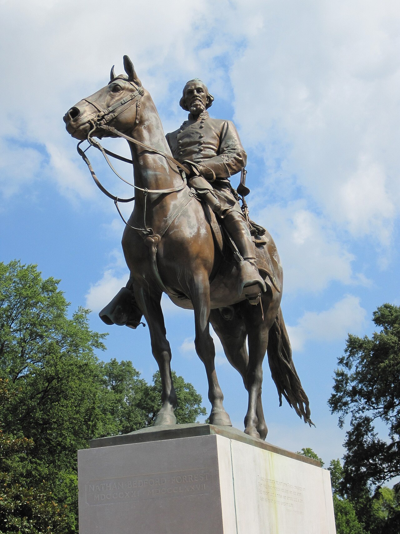 Nathan Bedford Forrest Monument by Charles Henry Niehaus
