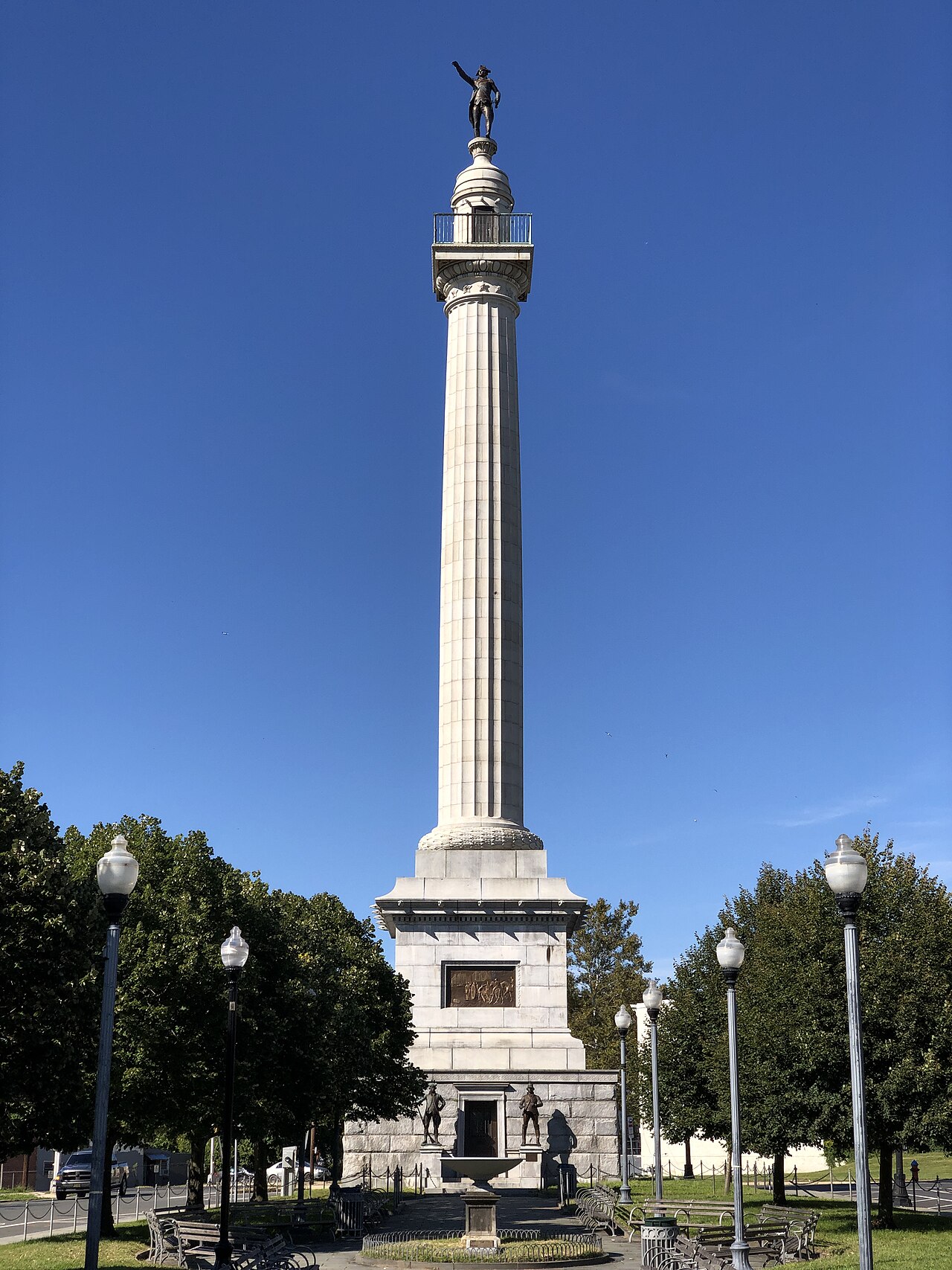 Trenton Battle Monument by Charles Henry Niehaus