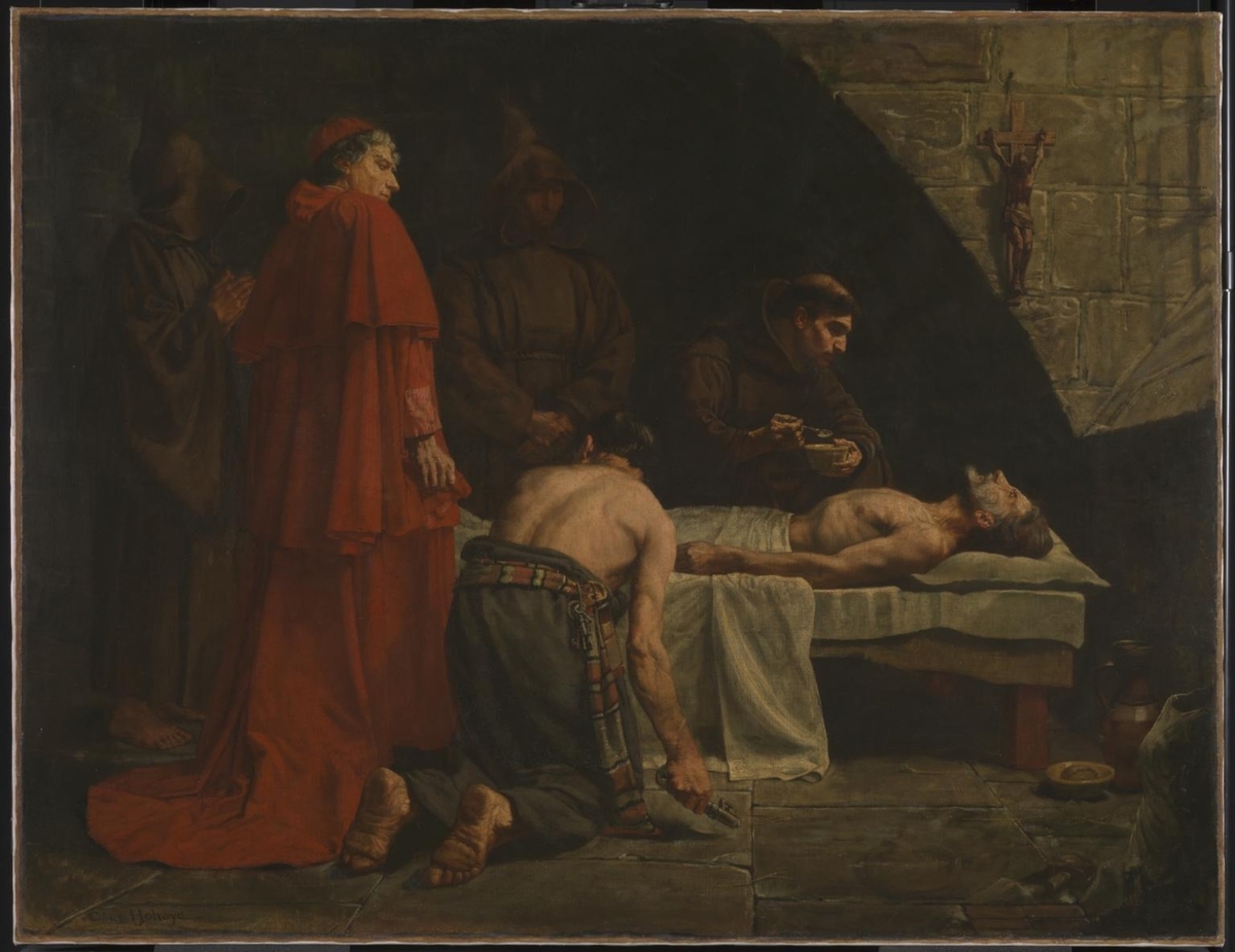 Death of Torrigiano by Charles Holroyd