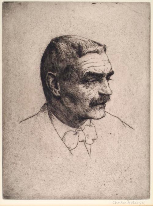 Portrait of William Strang - Sir Charles Holroyd by Charles Holroyd