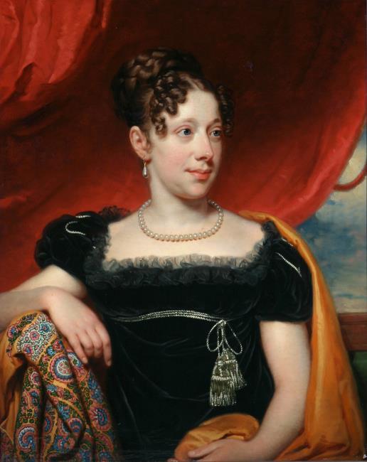 Portrait of Anna Louisa Agatha van Winter (1793-1871) by Charles Howard Hodges