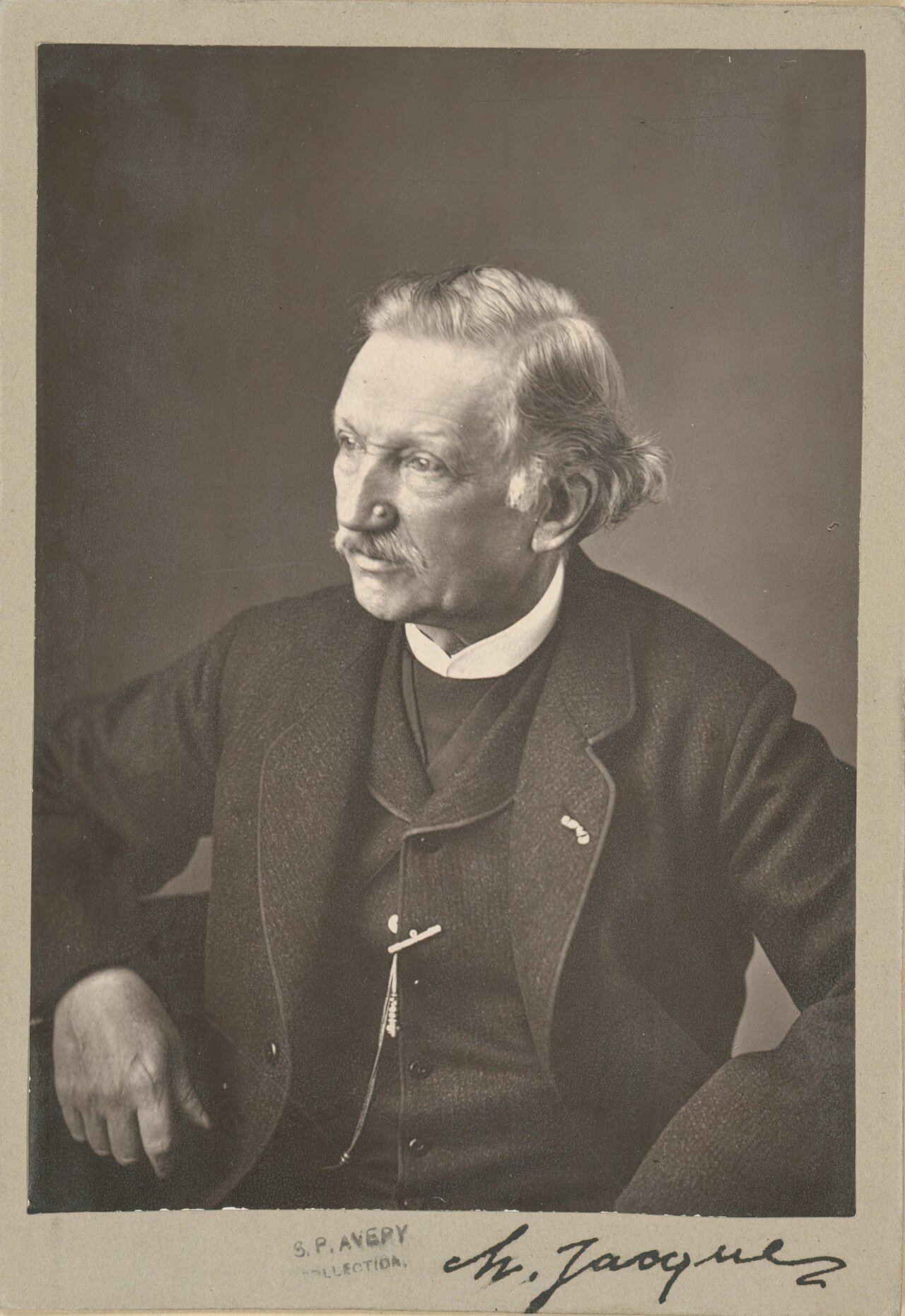 Portrait of Charles Jacque
