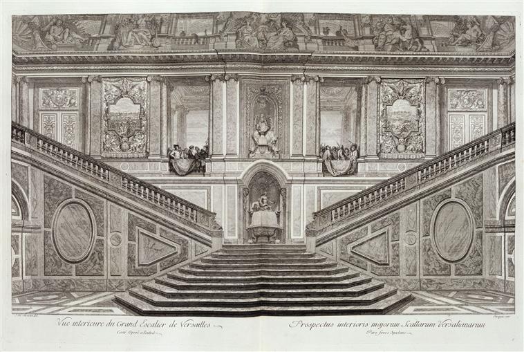 escalier des Ambassadeurs by Charles Le Brun