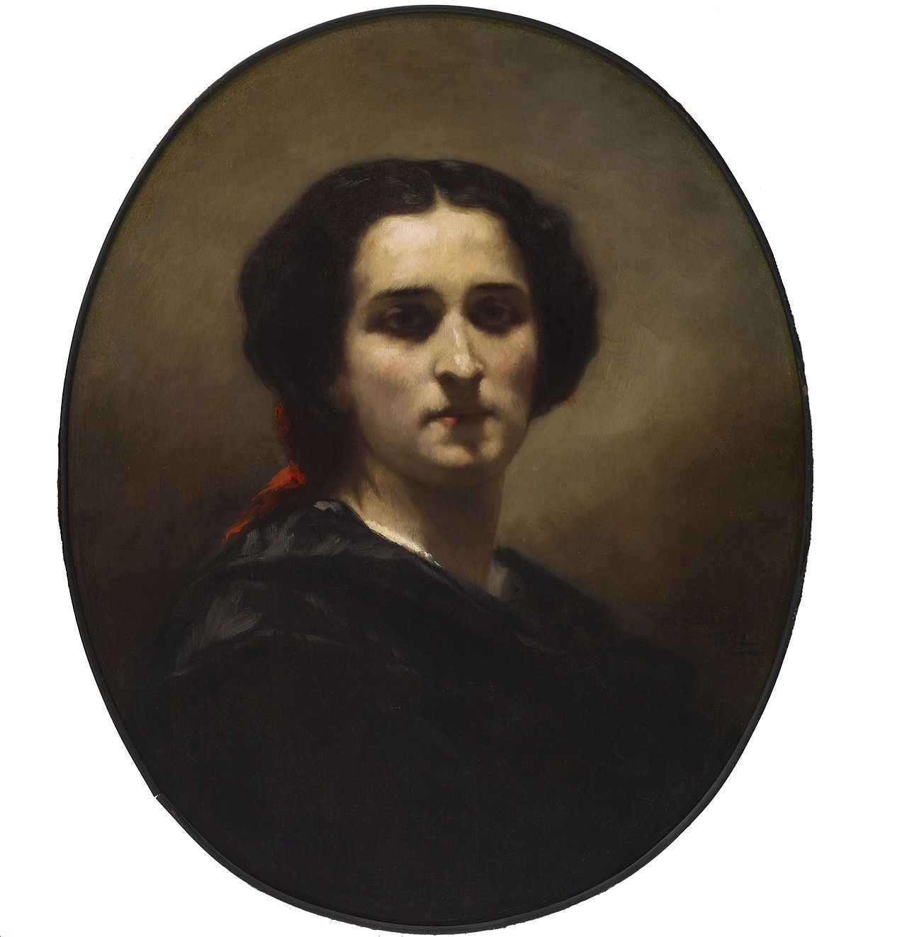 A Portrait by Charles Louis Müller