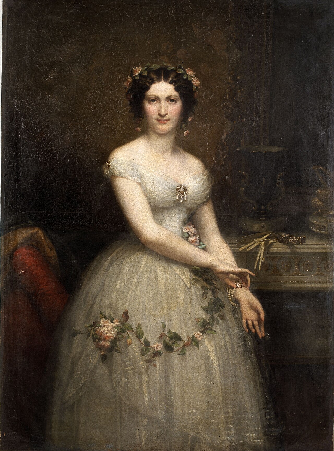 Portrait of a Woman by Charles Louis Müller