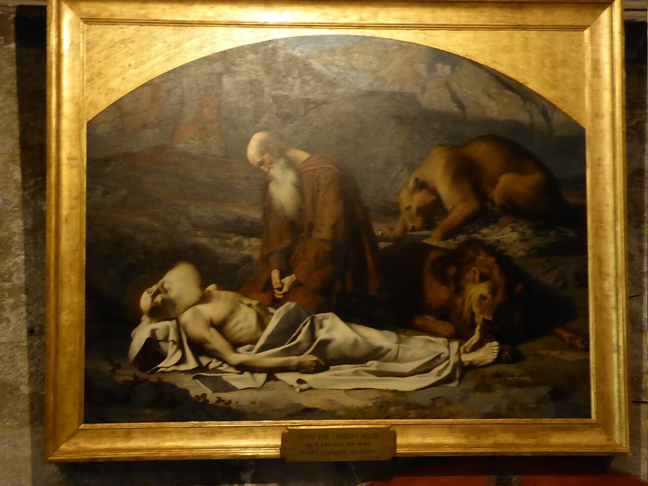 La Mort de Saint-Paul by Charles Nègre