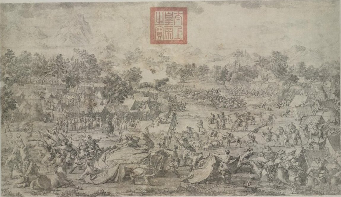 Battle of Oroï-Jalatu by Charles-Nicolas Cochin