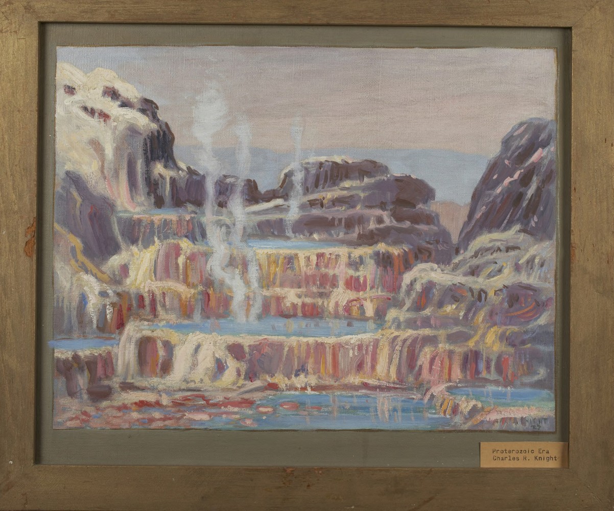 Blue Green Algae Pools by Charles Robert Knight