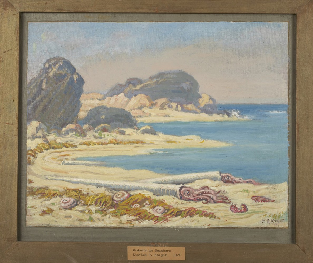 Ordovician Seashore by Charles Robert Knight