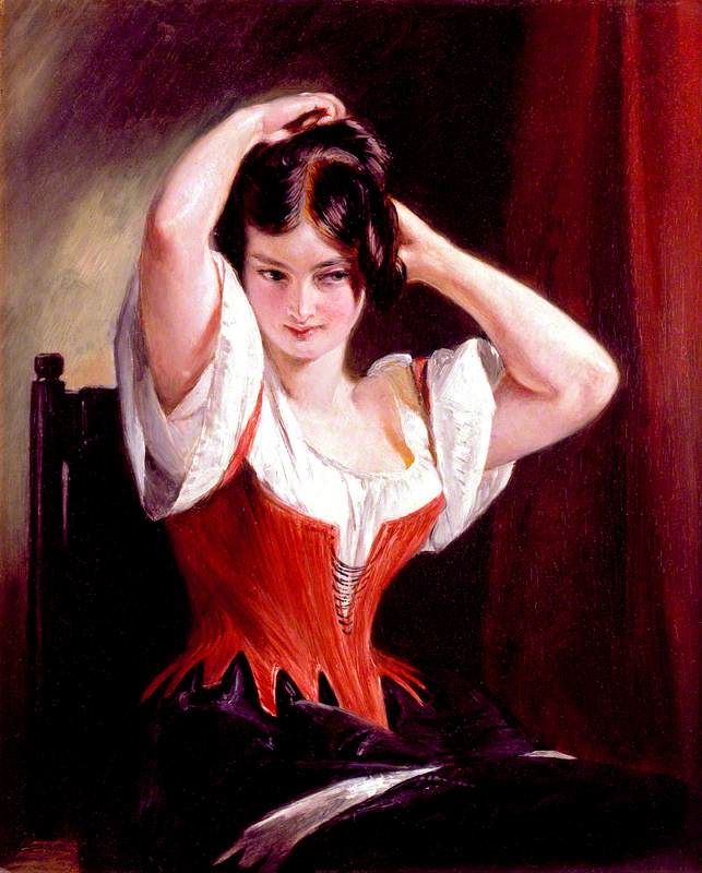 Dulcinea del Toboso by Charles Robert Leslie
