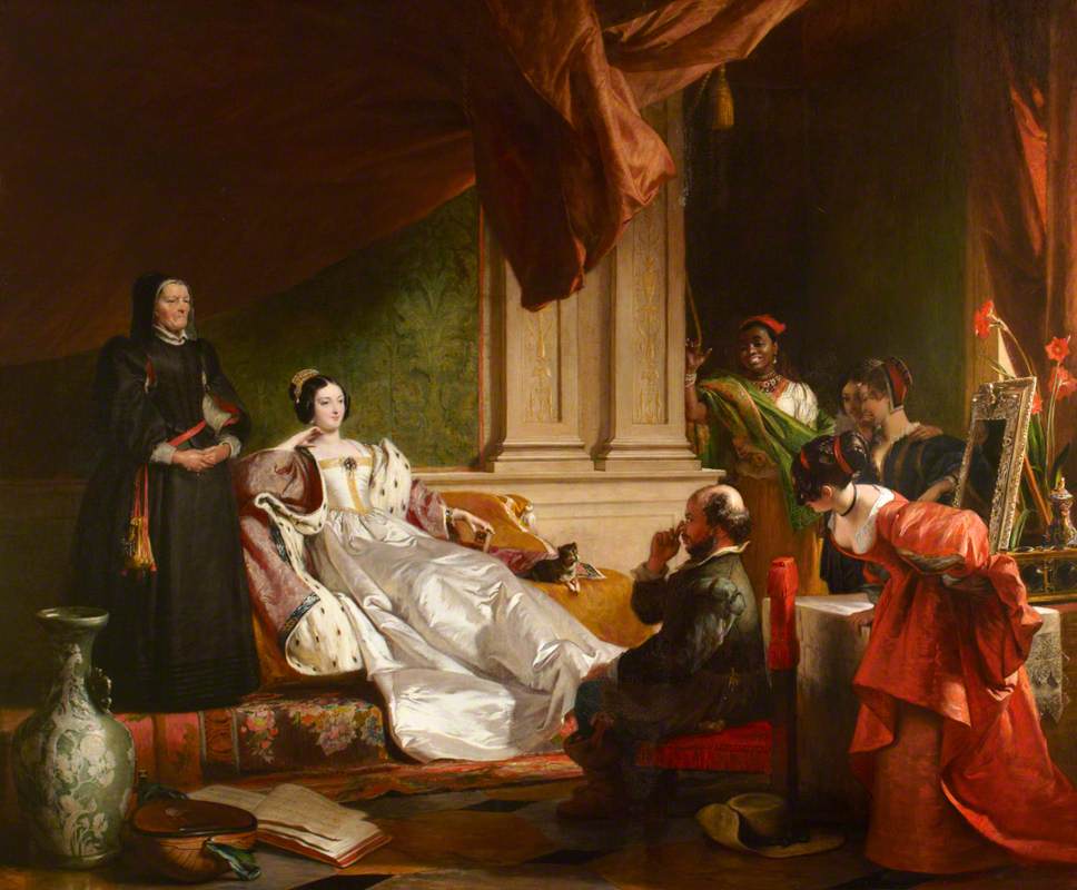 Sancho Panza and the Duchess by Charles Robert Leslie