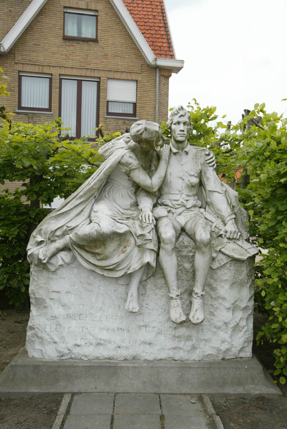 Tijl & Nele statue by Charles Samuel