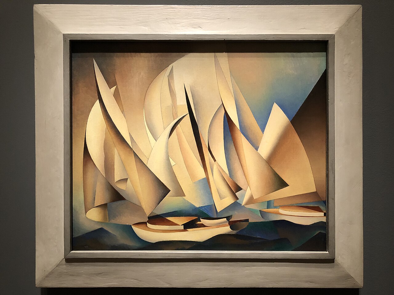 Pertaining to Yachts and Yachting by Charles Sheeler