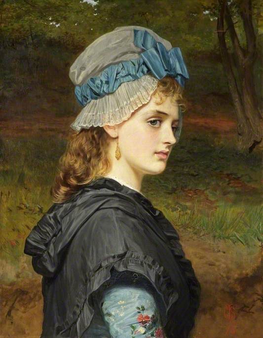 A Girl's Head by Charles Sillem Lidderdale