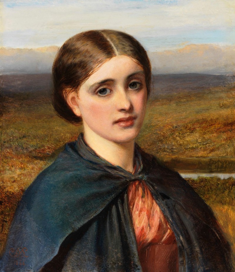 Study Of An Irish Head by Charles Sillem Lidderdale