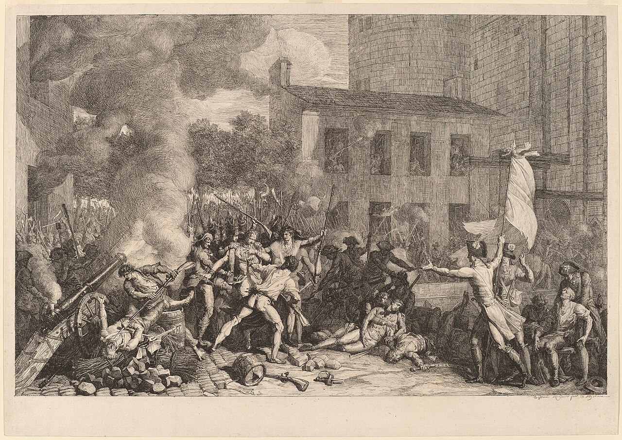 Prise de la Bastille, le 14 Juillet 1789 by Charles Thévenin