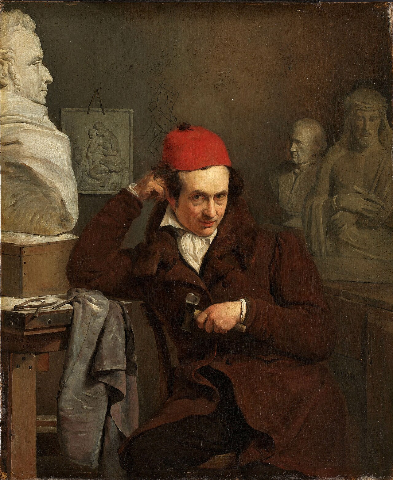 Portrait of Louis Royer by Charles Van Beveren
